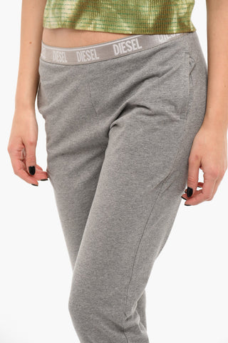 Stretchy-cotton BABYX Joggers with Logoed Band
