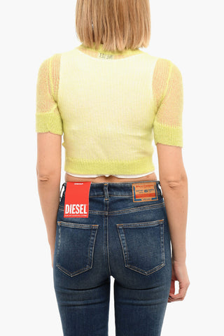 Crochet Two-layered M-ORANGE Top
