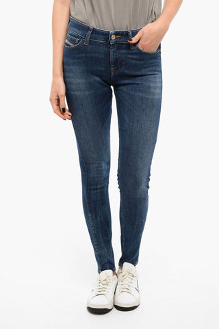 Dark-washed D-ROISIN Skinny Jeans