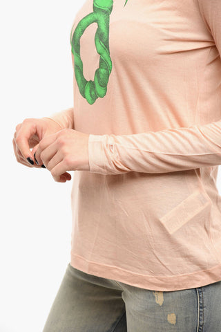 T-INA Long-sleeved T-shirt with Print