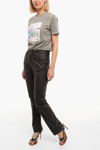 Pantaloni DXD in Cotone Spalmato