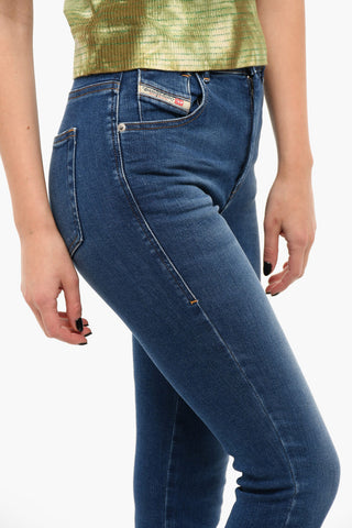 Stretchy-denim SLANDY Skinny Jeans with High Waist