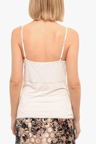 Asymmetrical T-MENTY Tank Top with Logoed Application