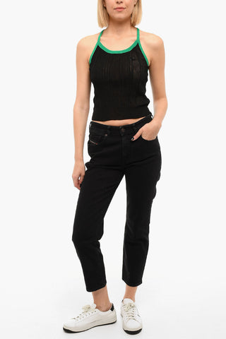 Jeans Crop Fit 2004 in Denim Stretch