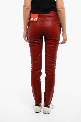 Coated-cotton D-BABHILA Pants