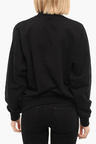 F-ANG COPY Crewneck Sweatshirt with Embossed Lettering