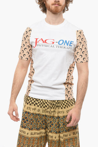 WHITE LINE Moon Bands Graphic Crew-Neck T-shirt