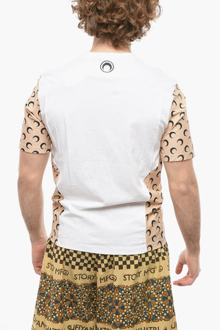WHITE LINE Moon Bands Graphic Crew-Neck T-shirt