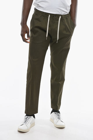 Solid Color RAVAL Pants with Drawstring Waist