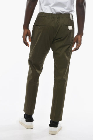 Solid Color RAVAL Pants with Drawstring Waist