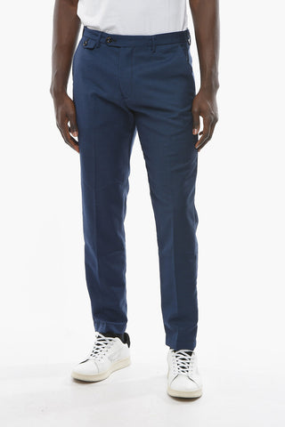 Virgin Wool RAVAL Pants with Belt Loops