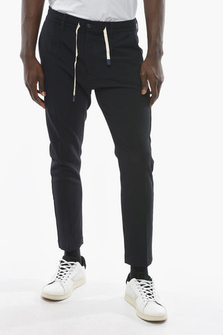 Pantaloni MITTE a 1 Pince con Elastico in Vita