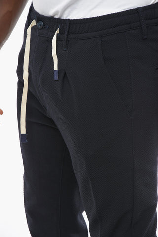 Pantaloni MITTE a 1 Pince con Elastico in Vita