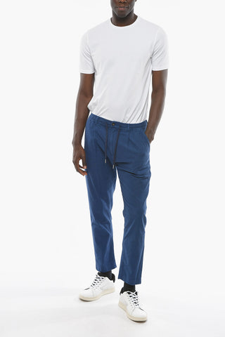 Cotton and Flax Carrot Fit MITTE Pants