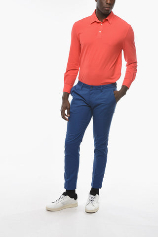 4 Pockets NEWTOWN Pants with Visible Stiching
