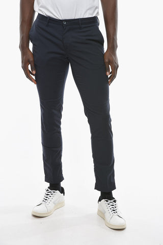 Solid Color NEWTOWN Pants with 4 Pockets