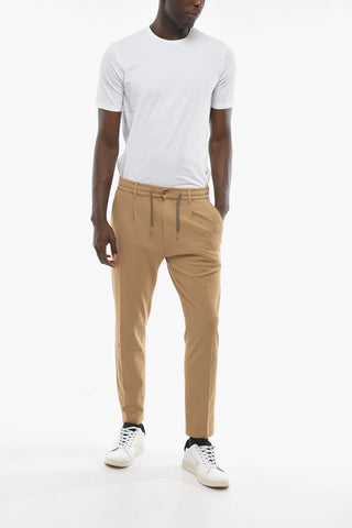 Single-Pleat MITTE Pants with Drawstring Waist