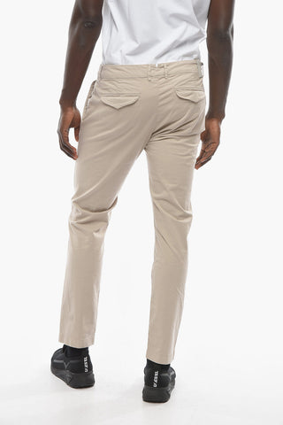 Tapered Fit MARAIS Chino Pants with Flap Pockets