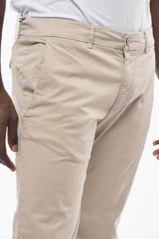 Tapered Fit MARAIS Chino Pants with Flap Pockets