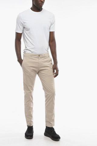 Tapered Fit MARAIS Chino Pants with Flap Pockets