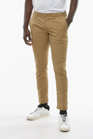 Solid Color NEWTOWN Pants with Belt Loops