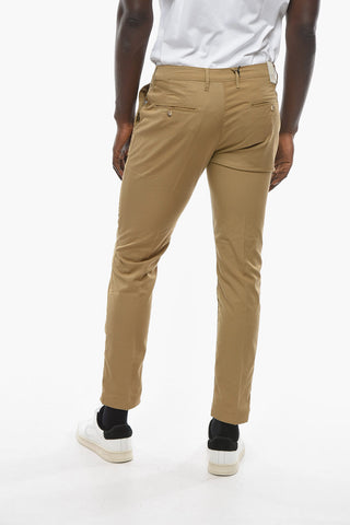 Solid Color NEWTOWN Pants with Belt Loops