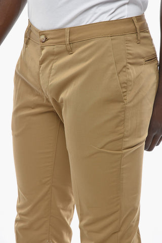 Solid Color NEWTOWN Pants with Belt Loops