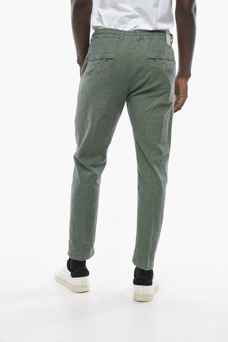 Pantaloni MITTE in Cotone e Lino