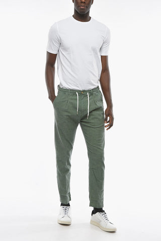 Pantaloni MITTE in Cotone e Lino