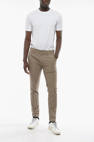 All-Over Embroidered Tapered Fit MARAIS Pants