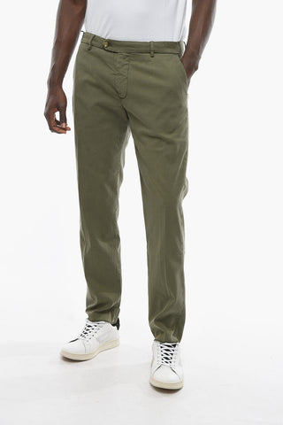 Mid-Waist Twill VENEZIA Chinos Pants