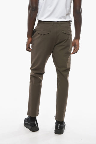 Nylon MARAIS Pants with Visible Stiching