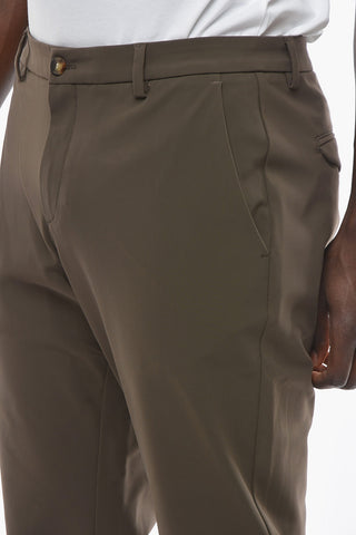 Nylon MARAIS Pants with Visible Stiching