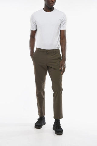 Nylon MARAIS Pants with Visible Stiching