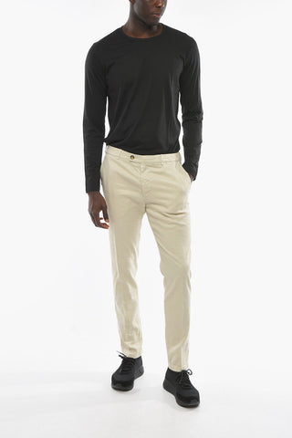 Flax and Cotton MARAIS Pants with Belt Loops
