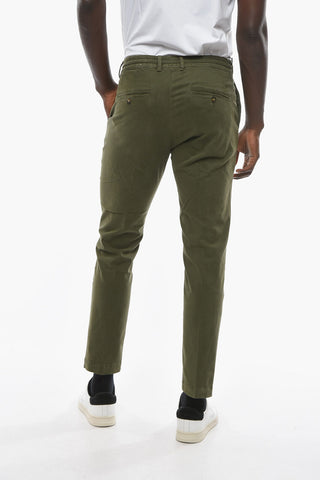 Pantaloni a Una Pince MITTE Con Elastico in Vita