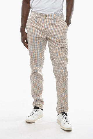 Shephard's Checked Slim Fit NEWTOWN Casual Pants