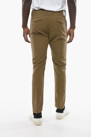 All Over Embroidered Tapered Fit MARAIS Pants