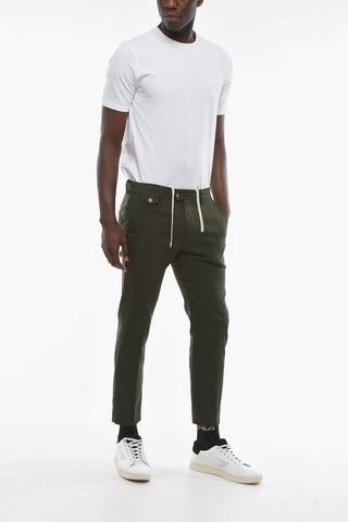 Virgin Wool RAVAL Pants with Drawstring Waist