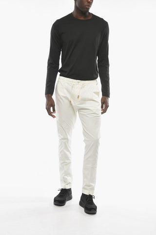 Single-Pleat Stretch Cotton MITTE Pants