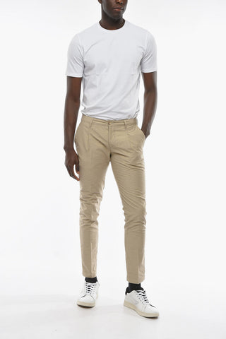 Melange NEWTOWN Single Pleat Pants with Buttons Closure