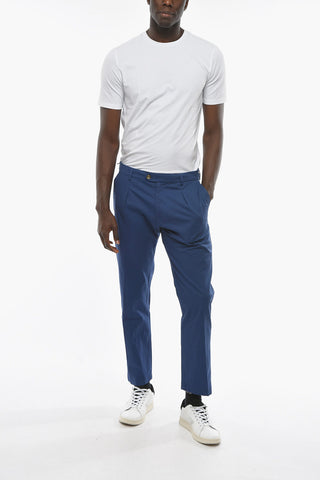 Solid Color Stretch Cotton RAVAL Pants