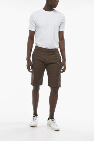Cotton and Flax MAUI Shorts with Drawstring Waist