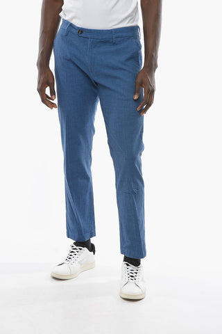 Cotton Stretch VENEZIA Pants with Regular Waist