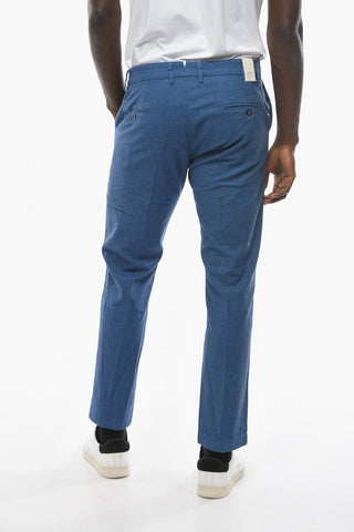 Cotton Stretch VENEZIA Pants with Regular Waist
