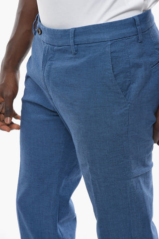 Cotton Stretch VENEZIA Pants with Regular Waist