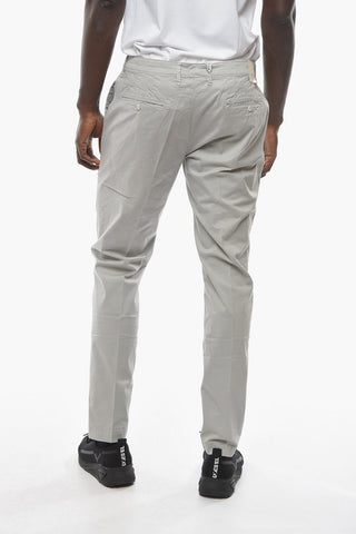 Regular Waist Stretch Cotton NEWTOWN Chino Pants