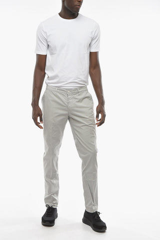 Regular Waist Stretch Cotton NEWTOWN Chino Pants
