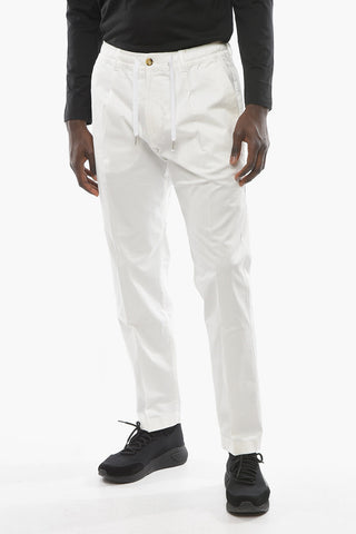 Pantaloni RAVAL in Cotone Stretch con Elastico in Vita