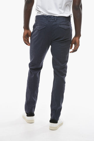 Linen and Cotton Tapered Fit MARAIS Pants